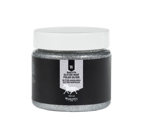 WAHLSTEN GLITTER KAVIOLAKKA 250ML, HOPEA WAHLSTEN GLITTER KAVIOLAKKA 250ML, HOPEA
